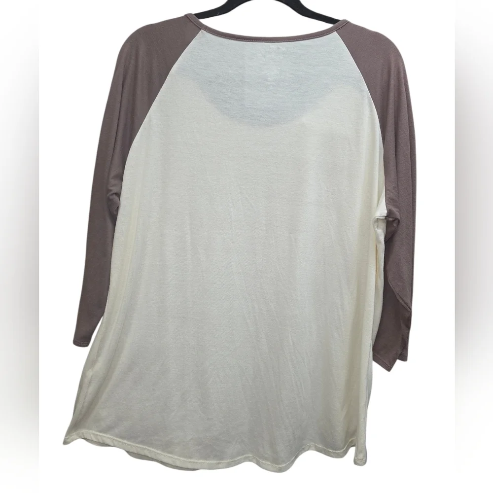 Wrangler Fishin‎ Huntin Muddi'n Graphic Top XXL Western Raglan Shirt Studded - Picture 2 of 6